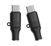 Kaeltsyn Durability Metal ABS USB C to Auxiliary Adapter for Clear Output Easy Plug and Play Use Easy Connecting Headphone Plug USB C to Adapter