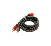 Kaeltsyn Duty 2 Male to 2 Male Amplifier Sound Cable 2RCA Splitter for Amplifiers Car Loudspeaker Car