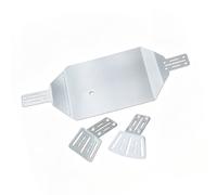 Kaeltsyn Duty Stainless Steel Underbody Shell Effect Resistance Under Frame Shielding for GRM161 / 16 Monsters Trucks Remote Control Car Car Stainless Steel Defense