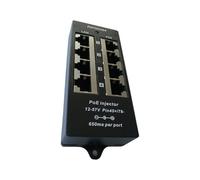 Kaeltsyn Easy Installs 4 Port POEs Splitter Eliminates Extra Wiring for Cameras and Access Points in Business Environment Security Camera Systems and VoIP Phones