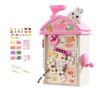 Kaeltsyn Educational Automatic Bead Stringing Toy for Kids 400 Beads Set Set Creative Family Toy