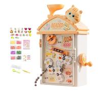 Kaeltsyn Educational Automatic Bead Stringing Toy for Kids 400 Beads Set Set Creative Family Toy