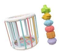 Kaeltsyn Educational Toy Shape Sorting Sensory Cubes for Developing Fine Motor Skills and Senses