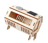 Kaeltsyn Educational Wooden Space Habitat Building Set Science Project Toy for Student Kids Hands on Activity and Exploration Kids Astronomy Project