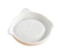 Kaeltsyn Efficient Handheld Garlic Press Grinder Ceramic Gingers Grater for Freshing Seasoning and Homemades Puree Recipes Cooking Tool