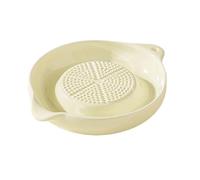 Kaeltsyn Efficient Handheld Garlic Press Grinder Ceramic Gingers Grater for Freshing Seasoning and Homemades Puree Recipes Cooking Tool