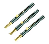 Kaeltsyn Ethernet Wire Untwisting Tool with Sliding Inner Shaft, Compact Alloy Straightener for Cable Pair Sorting Before Crimping Twisted Pair Wire Straightener Tool