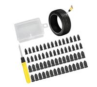 Kaeltsyn Fast Vacuum Tire Plug Repair Rubber Strong Fixing Portable Compact Tire Repair Solution for Various Vehicles General Tool