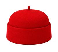 Kaeltsyn Fez Hat with Centered Top Detail and Pressed | Pressed Construction, Stitched Finishing, Defined Hat Profile Designed to Resist Deformation and Collapse