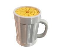 Kaeltsyn Flexible Falling Cup Trick Device Joke Item for Workers Home Decor Use Creative Liquid Spill Copy