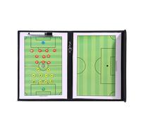 Kaeltsyn Foldable Football Board Soccer Coaching Board Soccer Clipboard Portable Coaches Blackboard Portable Coaches Blackboard Easy to Clean