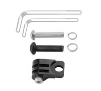 Kaeltsyn Folding Bicycles Fork Light Brackets Extension Base Bicycles Light Computer Mount for City Commuters Durability Bike Frame Adapter