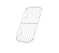 Kaeltsyn Food Grade Stainless Steel Grilling Grate Efficient Oil Drain Systems Metal Texture Prevents Burning for Camping Use Steamer Rack