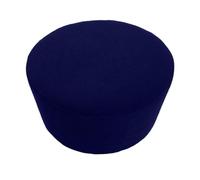 Kaeltsyn Full Coverage Elastic Slipcover Round Sofa Slipcover Wrinkles Frees for Round Storage Ottoman in Lively Checkered Designs Child Safe Ottoman Covers