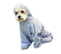 Kaeltsyn Full Wrapped High Absorbent Pet Bath Towel Ensures Warmth After Bath and Provide for Dog on Smooth Floor Grooming Towel