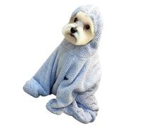Kaeltsyn Full Wrapped High Absorbent Pet Bath Towel Ensures Warmth After Bath and Provide for Dog on Smooth Floor Grooming Towel