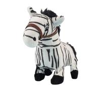 Kaeltsyn Fun Animatronic Black Footed Horse Soft Toy Simulation Electric Plush Walks and Makes Sounds for Kids Black Footed Soft