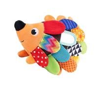 Kaeltsyn Gentle Touch Animal Plush Toy Colorful Infant Sensory Dolls for Cognitive Growth and Sensory Integration Early Learning Baby Early Learning Packed Animals