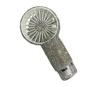 Kaeltsyn Handheld Desktop Fan with Mists Function and 3 Adjustable Wind Speeds Quiet Operations Easy to Clean Suitable for Home Stylish Handheld Mist Fan for to the Heat