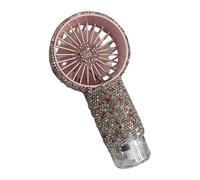 Kaeltsyn Handheld Desktop Fan with Mists Function and 3 Adjustable Wind Speeds Quiet Operations Easy to Clean Suitable for Home Stylish Handheld Mist Fan for to the Heat