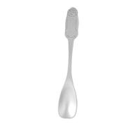 Kaeltsyn Handle Dessert Spoon with Curved Aluminum Bowl, G H | Matte Finish, Curved Bowl Rounded Edges and Playful Character Detail for Ice Cream Cups