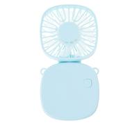 Kaeltsyn Hanging Necks Foldable Small Electric Fan Handheld Creative Student Dormitory Sports USB Outdoor Cooling Pocket Fan Wind