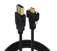 Kaeltsyn Head USB Type C Data Cable Screw Fastening Technology Ensures Stable Connection for Industrial Application Industrial Camera USB C Cable with Screw