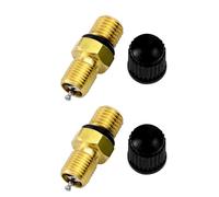 Kaeltsyn Heavy Duty Brass Valves General M8x1 Thread Design Weatherproof Adapter Suitable for Car Motorcycle Applications
