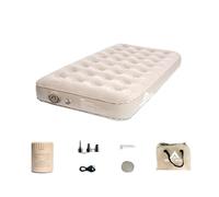 Kaeltsyn Inflatable Camping Bed with Built in Portable Inflatable Airbed Blows Up Mattresses Raised Airbed Self-inflating Camping Bed Mattress Comfortable