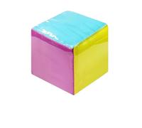 Kaeltsyn Interactive Learning Cube with Insertable Cards for Early Education Safe PVC Teaching Tool for Kids Kids Educational Dolls
