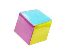 Kaeltsyn Interactive Learning Cube with Insertable Cards for Early Education Safe PVC Teaching Tool for Kids Kids Educational Dolls
