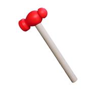 Kaeltsyn Kids Construction Learning Toy Wooden Tool Hammer Wrench Ruler Educational Pretend Play for Toddler Fun Wooden Carpenter Tool