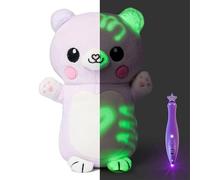 Kaeltsyn Kids Glowing Plush Toy Warm Light Stuffed Doll Animal for Bedtime Snuggling and Creative Drawing Activities Glowing Plush
