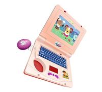 Kaeltsyn Kids Pretend Computer Toy with Interactive Keyboard and Screen for Entertainment Play Fine Motor Skill Training Notebook Toddler Educational Toy