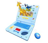 Kaeltsyn Kids Pretend Computer Toy with Interactive Keyboard and Screen for Entertainment Play Fine Motor Skill Training Notebook Toddler Educational Toy