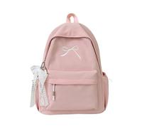 Kaeltsyn Large Capacity Backpacks Casual Daypacks Student School Bag Outdoor Bows Travel Bag for Teens Japanese Styles