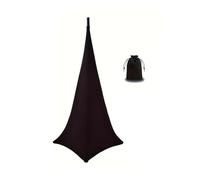 Kaeltsyn Loudspeaker Stand Cover with Strong Hold Straps and Elastic Bottom for Quick Setup in Multiple Color Flexible Loudspeaker Sleeve Cover