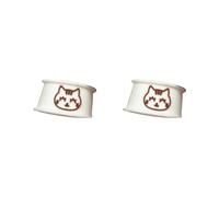 Kaeltsyn Lovely Kittycat Elastomer Clip with Strengthened Down Shuttlecock Seal Technology for Tight Kitchen Organization Multiple Purpose Elastomer Clip