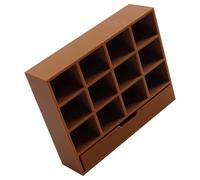 Kaeltsyn Miniature Dollhouses Furniture Cabinet Craft for Creating Realistic Bedroom Kitchen Scenes Model Home Decors Cabinet for Dollhouses Bedroom Living Room Decors