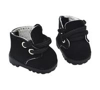 Kaeltsyn Miniature PU Bootie for 17cm Generation Anime Doll Photography Props Creative Dollhouses Essential Accessories Fashion Bootie for Dolls