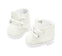 Kaeltsyn Miniature PU Bootie for 17cm Generation Anime Doll Photography Props Creative Dollhouses Essential Accessories Fashion Bootie for Dolls