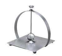 Kaeltsyn Modern Crystal Paper Holder Multiple Size Compatible Up to 20cm Wide Practical Metal Base Tissue Dispenser for Kitchen French Styles Square Crystal Tissue Holder