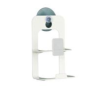 Kaeltsyn Multifunction Drain Storage Rack Store Sponge Towel Brushes Made by PP and Strong Not Easy to Break Waterproof Drain Storage Rack Dark Blue White