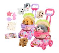 Kaeltsyn Multifunctional Interactive Plush Dog Toy for Child Roleplay Game Baby Crawl Learning Companion Friend Raise a Pet Interactive Dog