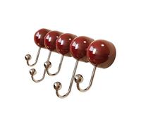 Kaeltsyn Multipurpose Silicone Suction Hook Saving Space by Mounting Vertically on Wall Without Damage to Hold Accessories Strong Suction Cup Hook