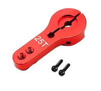 Kaeltsyn Multiuse 25T Metal Servo Horn Arm for MG946R MG945 S3003 for High Precise Engineering Craft Project Supply High Load Servo Arm