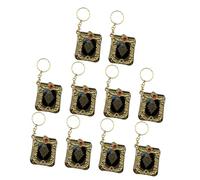 Kaeltsyn Muslims Islamism Small Keychains Rings for Koran Ark Quran Book Can Read Gift Exquisite Dollhouses Accessories Muslims Islamism Keychain