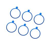 Kaeltsyn Of 6 Arrows Agility Rings for Soccer Basketball Training and Early Education Development Light Weight Materials Basketball Practice Agility Rings