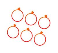Kaeltsyn Of 6 Arrows Agility Rings for Soccer Basketball Training and Early Education Development Light Weight Materials Basketball Practice Agility Rings