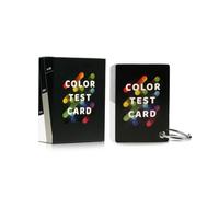Kaeltsyn Paint Shade Record Card Booklet Metal Loop Color Checking Pages | Comparison Notes, Mix Records and Workshop Organization